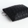 Women's wallet with lightning, black color