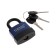 The castle is hinged, 55 mm, copper cylinder, moisture -proof, short handle, 3 keys mix