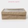 Organizer for storing linen of the Dolyan "Points", 24 cells, 38 × 30 × 12 cm, beige color