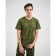 Home costume (T -shirt, trousers) male, green color, size 48