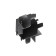 The internal corner connector for the built-in track system Technical TRA084CT-12B, 4.6x4.6x6.5 cm, black color is black