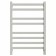 Electric towel Grois Bruno, 500x800 mm, 8 crossbars, lower, white