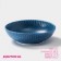 The plate deep shade "Coral", d = 18.2 cm, porcelain, blue