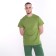 Male T -shirt, Haki Mix color, size 46