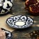 Board of the round "Pachta", 12.5 cm, white