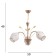 AGATA chandelier 3x40W E27 Gold Model: 2600547