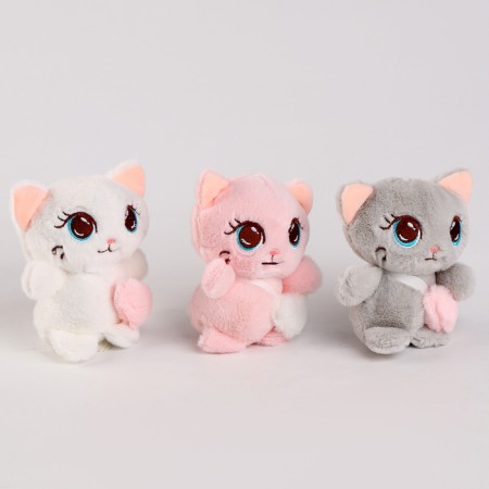 Excavations with a soft toy "Cat", mix-3