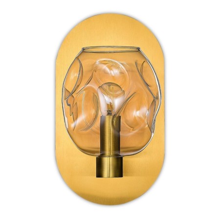 Sconces st. SL1188.301.01. Idesia. 1x40 W, E14, 17x30 cm, brass color-5