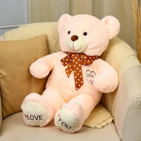 Soft toy "Bear" with heart, 70 cm-1
