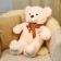 Soft toy "Bear" with heart, 70 cm