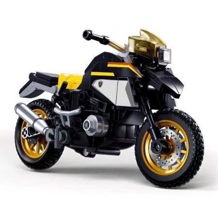 Designer motorcycle Sluban Model, 200 parts, 6+-3