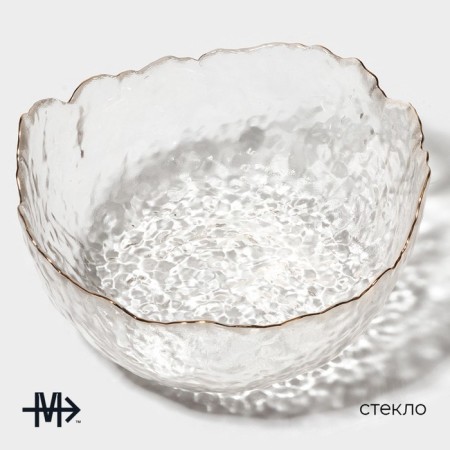 Glass salad Magistro "Volcano", 1.2 l, 20 × 9 cm-1