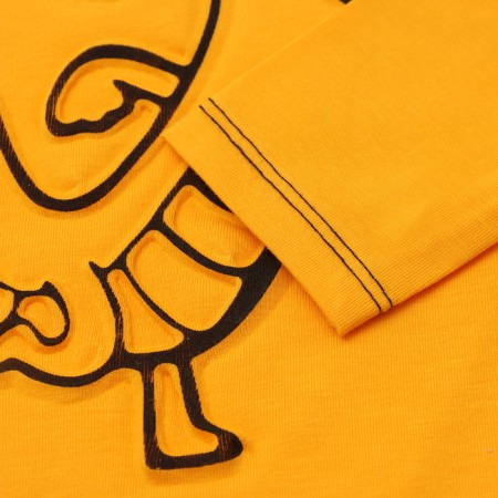 Longslit for a boy, yellow color, height 92 cm-2