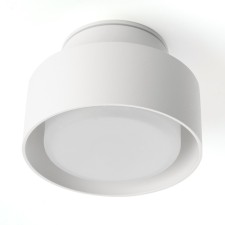 Ceiling light Feron HL367, IP44, GX53, 12 W, 110x110x75 mm, white color