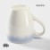 Porcelain mug Magistro "Paveti", 350 ml, blue color