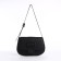 Women's bag on the shoulder, black color 25*16*6 cm