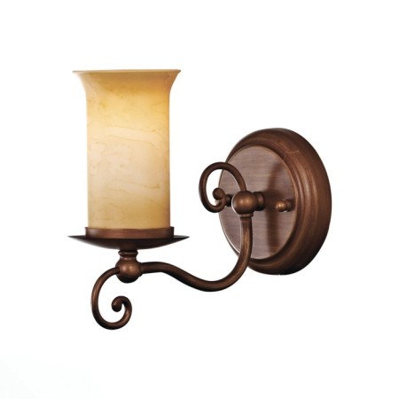 Wall lamp EVOLUCE. SL122.301.01. Ancora. 1x60 W, E14, 22x20 cm, brown color