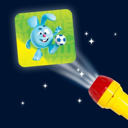 Game set with the projector "Smeshariki", 3 books, light-3