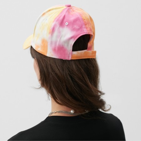 Women's cap Minaku "Tie-Dye", yellow color, rr 54-56-2