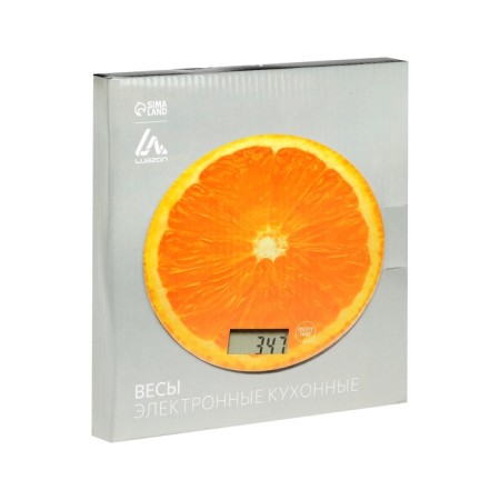 Libra Kitchen Luazon LVK-701 "Orange", electronic, up to 7 kg-9