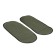 Knee pads fishing ranges Virtuosa New, 27 x 66 cm, pixel/hackie color, pair, mix