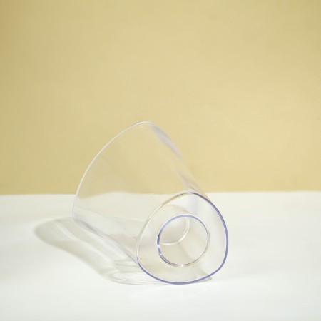 Pot for orchids, 1.3 l, 13.6 × 14.1 × 20 cm, plastic, transparent-1