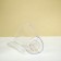 Pot for orchids, 1.3 l, 13.6 × 14.1 × 20 cm, plastic, transparent