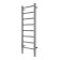 Terminus heated towel rail "Aurora" P8, 300x850 mm, right, chrome