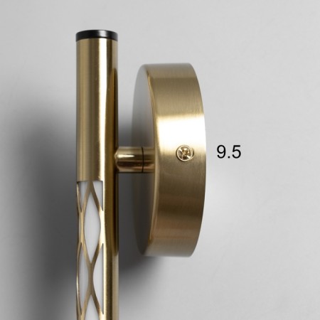 Bra "Asmus" Led 3000k gold 30x10x10cm-5