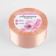 A satin ribbon "Silver threads", 40 mm × 23 ± 1 m, color pink gold 1007