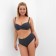 Separate swimsuit, black color, size 50