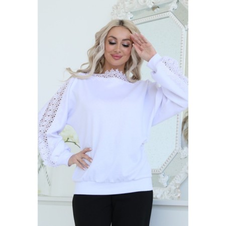Female jumper, size 44, white color-10