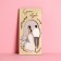Wooden -carved “wedding” envelope, pair, 16.5 x 8 cm