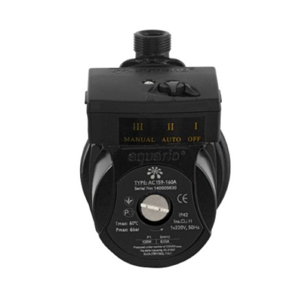 Aquario AC 159-160A, 120 watts, 26 l/min, pressure 9 m.-2