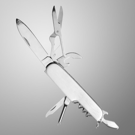 Swiss knife under engraving 8V1-2