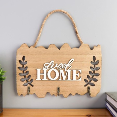 Hooks decorative wood "Sweet house. VETERS" MIX 14x22.5x3 cm