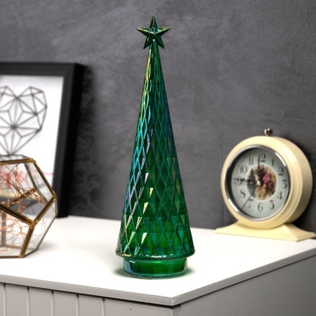 Figure Light "Christmas tree-hameleon", 28.5x8.5 cm, 10 LED, AAAX2 batteries (not in the kit), glow warm white-1