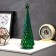 Figure Light "Christmas tree-hameleon", 28.5x8.5 cm, 10 LED, AAAX2 batteries (not in the kit), glow warm white