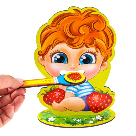 Didactic games and materials "feed me"-6