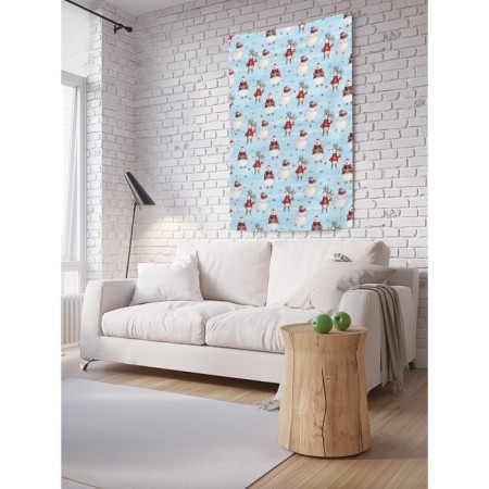 Decorative panel with photo printing “Once in the Forest”, vertical, size 100x150 cm