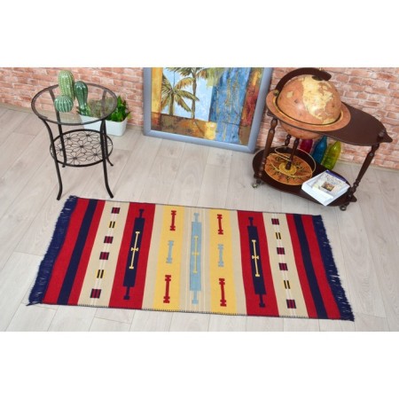 Kilim carpet, size 60x90 cm-3