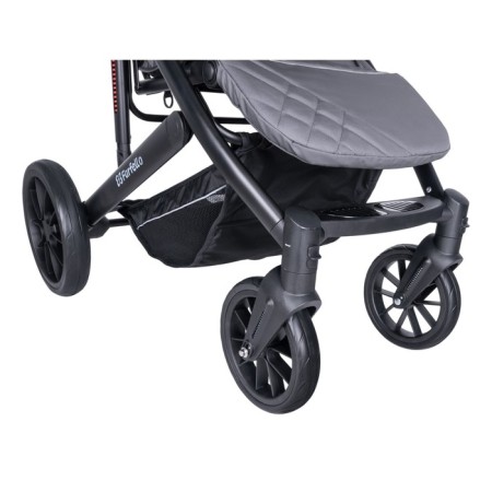 Walking stroller Farfello Bonnie, Smoke Grey color-3