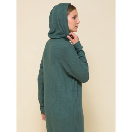 Female dress, size 50, green color-5