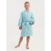 Waffle children's robe "kimono", size 32, blue color