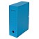 Archive folder with ties, microhofrocard, 100mm, blue, up to 900l.