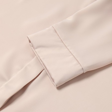 Female blouse, beige color, one size (42-46)-3