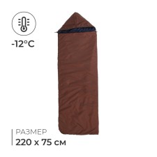 The sleeping bag TC 400, 220x75 cm, from -10 to +5 ° C, color mix