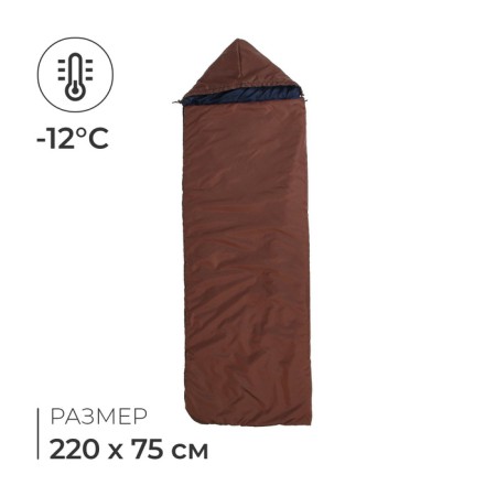 The sleeping bag TC 400, 220x75 cm, from -10 to +5 ° C, color mix