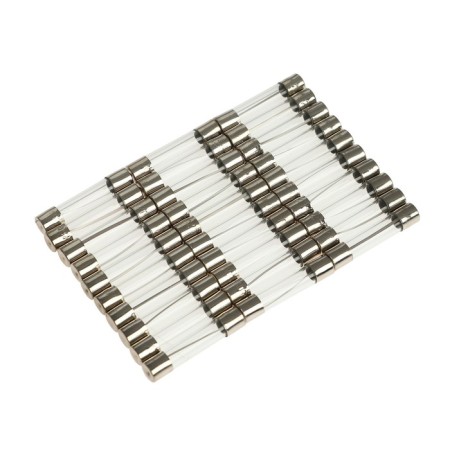 Cylindrical fuse, 5A, 10A, 15A, 20A, 25A, 30A, set 30 pcs