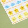 Paper stickers of the Assessment "Weather", 10.5 x 18 cm